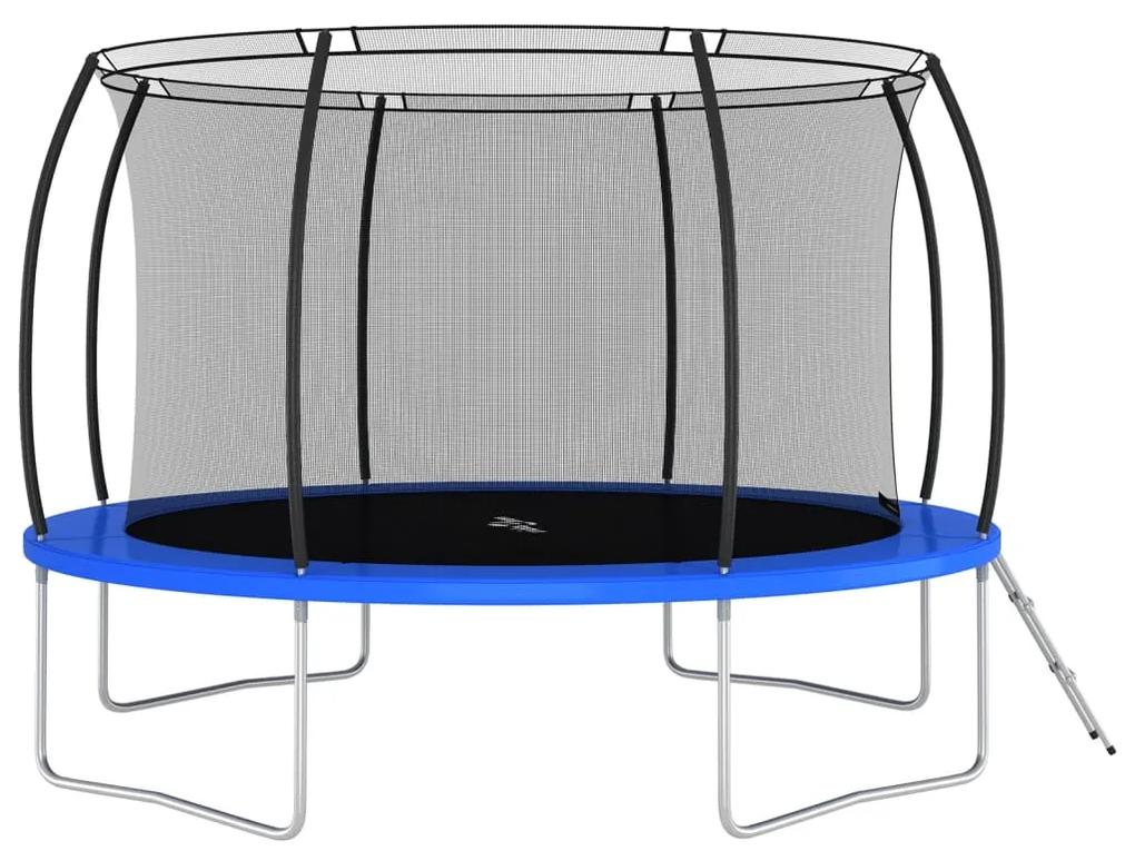 Conjunto de trampolim redondo 366x80 cm 150 kg
