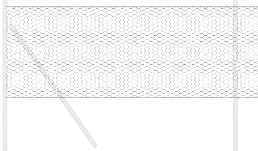 Cerca Hexagonal Cinzeto 0,6 x 100 m Aço