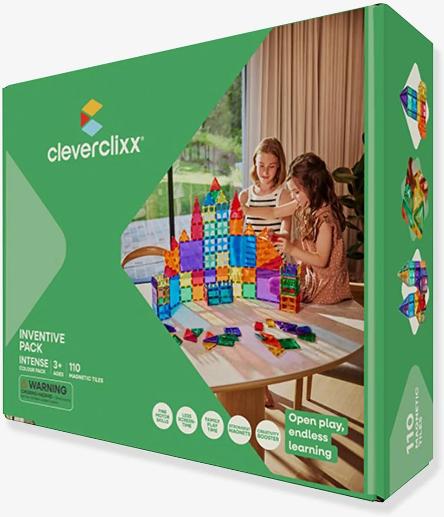 Kit de construção Intense 110 peças CLEVERCLIXX multicolor