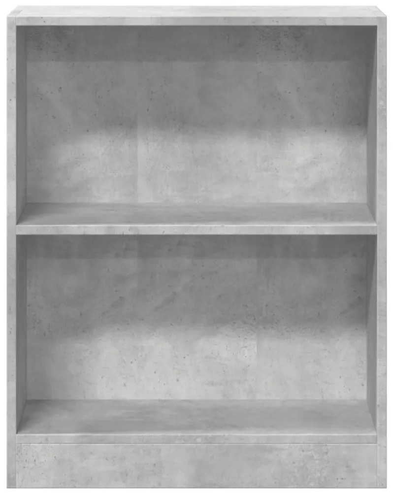 Estante 60x24x76 cm madeira processada cinza cimento