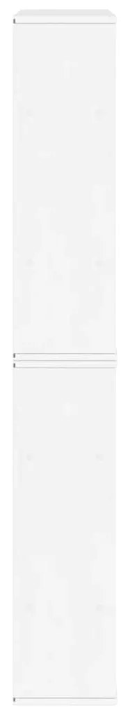 Móveis de apoio 4 pcs ODDA pinho de madeira maciça branco