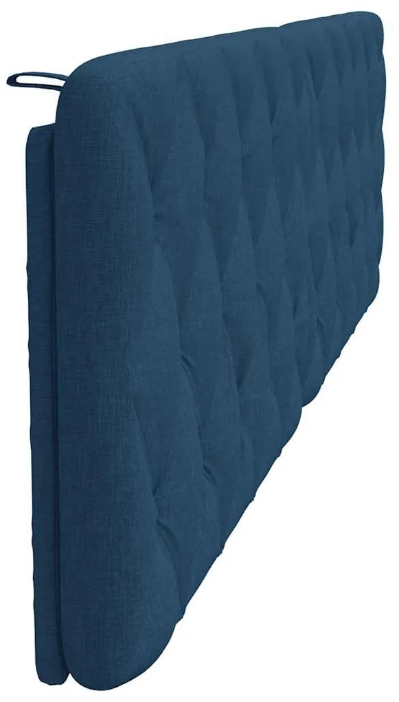 Almofadão de cabeceira 200 cm tecido azul
