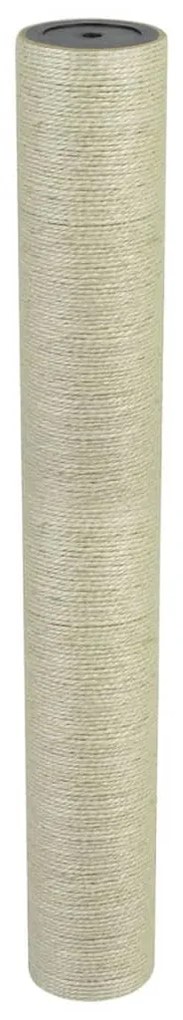 vidaXL Arranhador para gatos 8 x 60 cm 8 mm bege