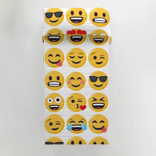 Colcha Emoji - Cama de 105 (200 x 260 cm) (S2801873)
