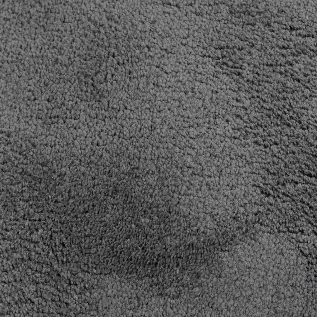 Tapete de pelo curto OVIEDO 80x250 cm antracite