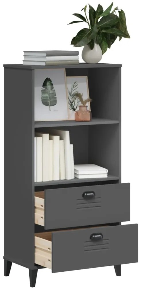Estante VIKEN 60x35x123 cm derivados de madeira antracite