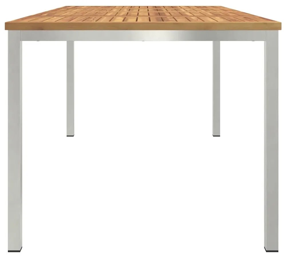 Mesa de Jantar 180x90x75 cm Madeira Sólida de Acácia