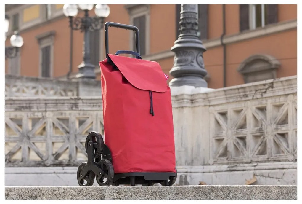 Carro de Compras Gimi Tris Urban Vermelho 52 L