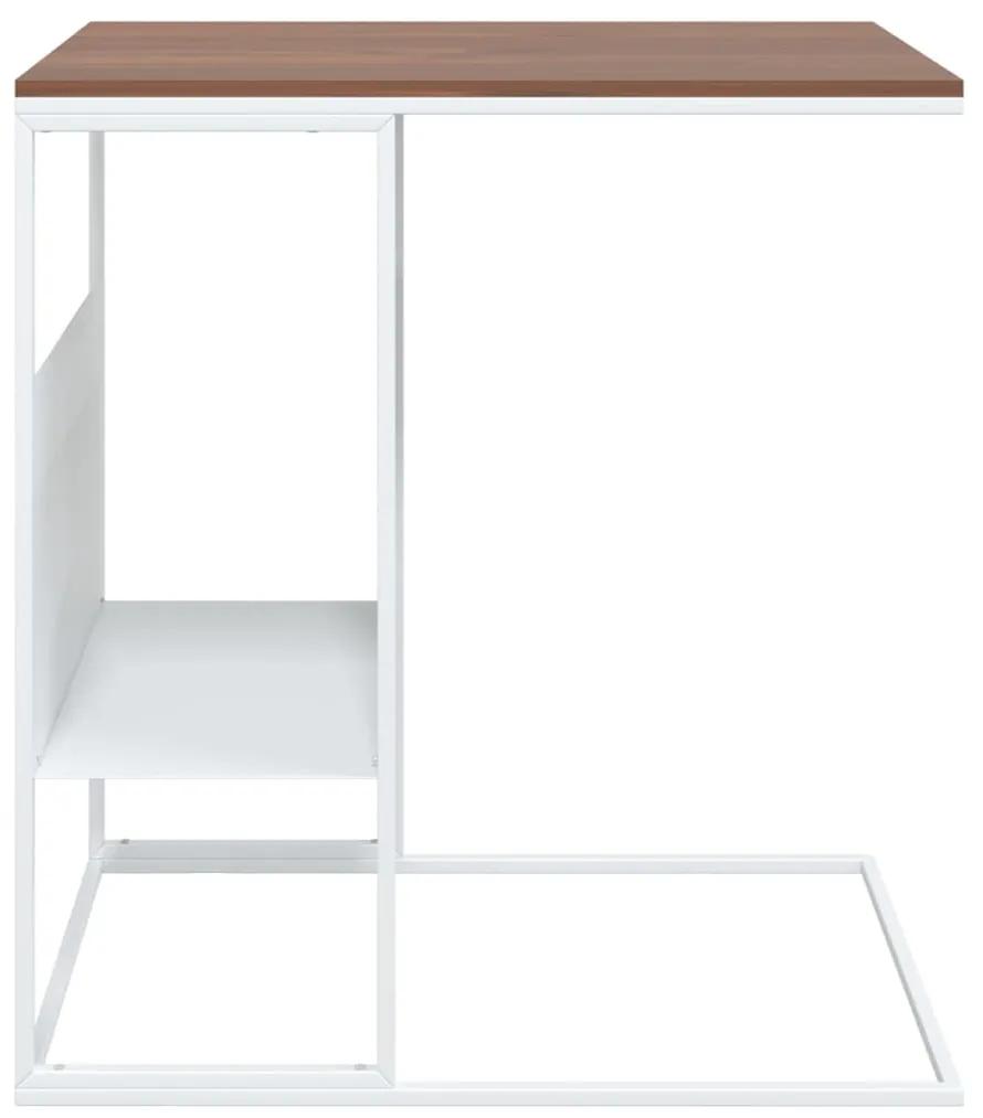 Mesa de apoio 55x36x59,5 cm derivados de madeira branco