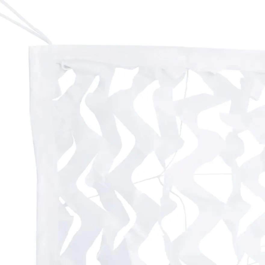 Rede de camuflagem com saco de arrumação 753x199 cm branco