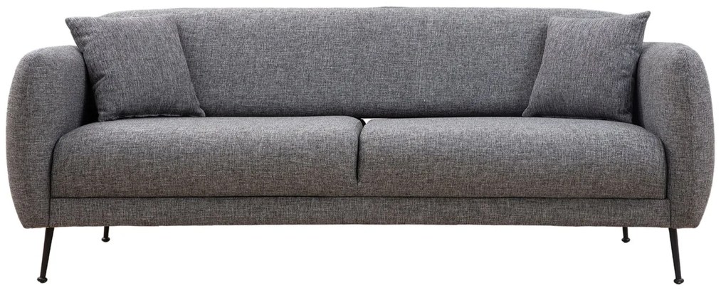 Sofá-Cama 3 Lugares Sevilla – Cinzento – 214x98x85 cm