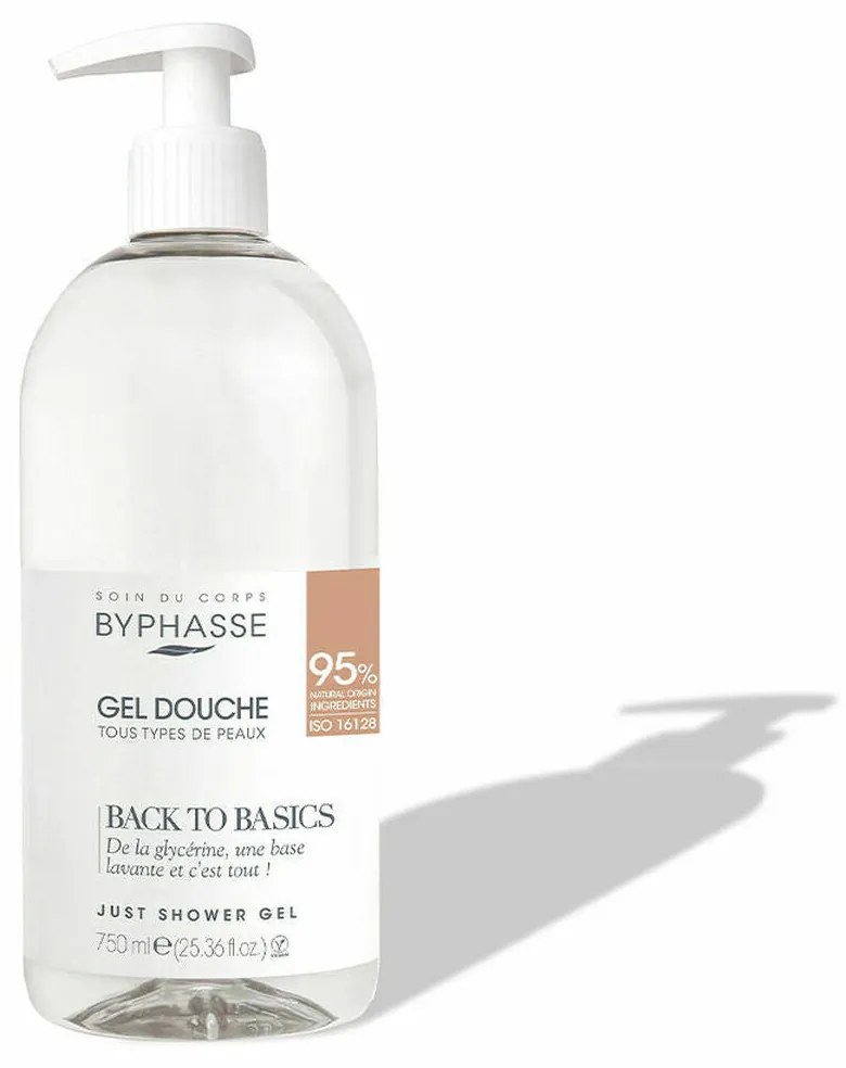 Gel de duche Byphasse Back to Basics (750 ml)