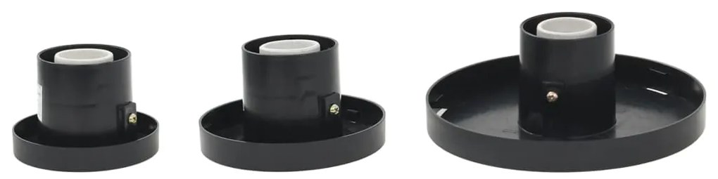 6 pcs conjunto de candeeiros esféricos LED 20/30/40 cm PMMA