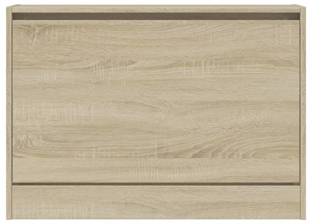 Sapateira 80x21x57 cm derivados de madeira carvalho sonoma