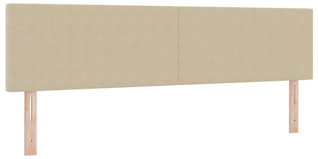 Cabeceira vidaXL Design Simples Verde Claro Cinza 180 cm Tecido de Cor
