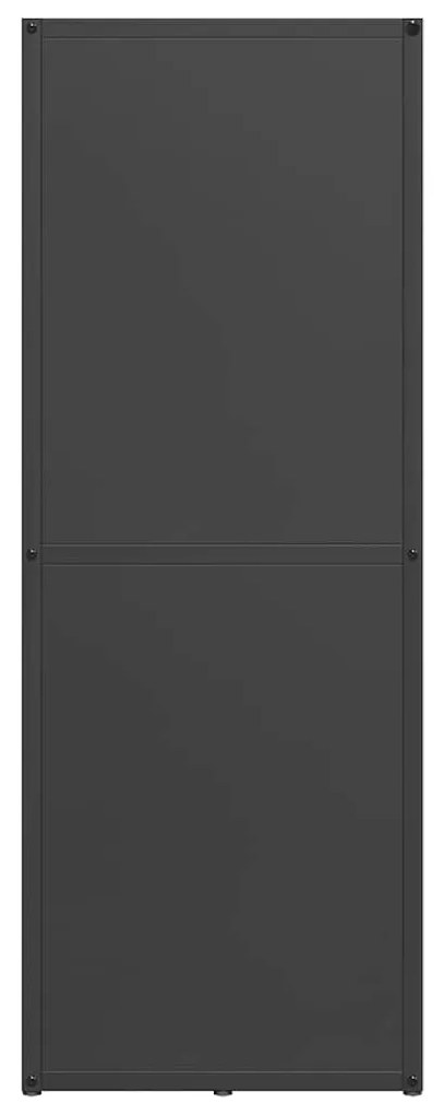 Suporte para lenha 40x30x80 cm aço laminado a frio preto