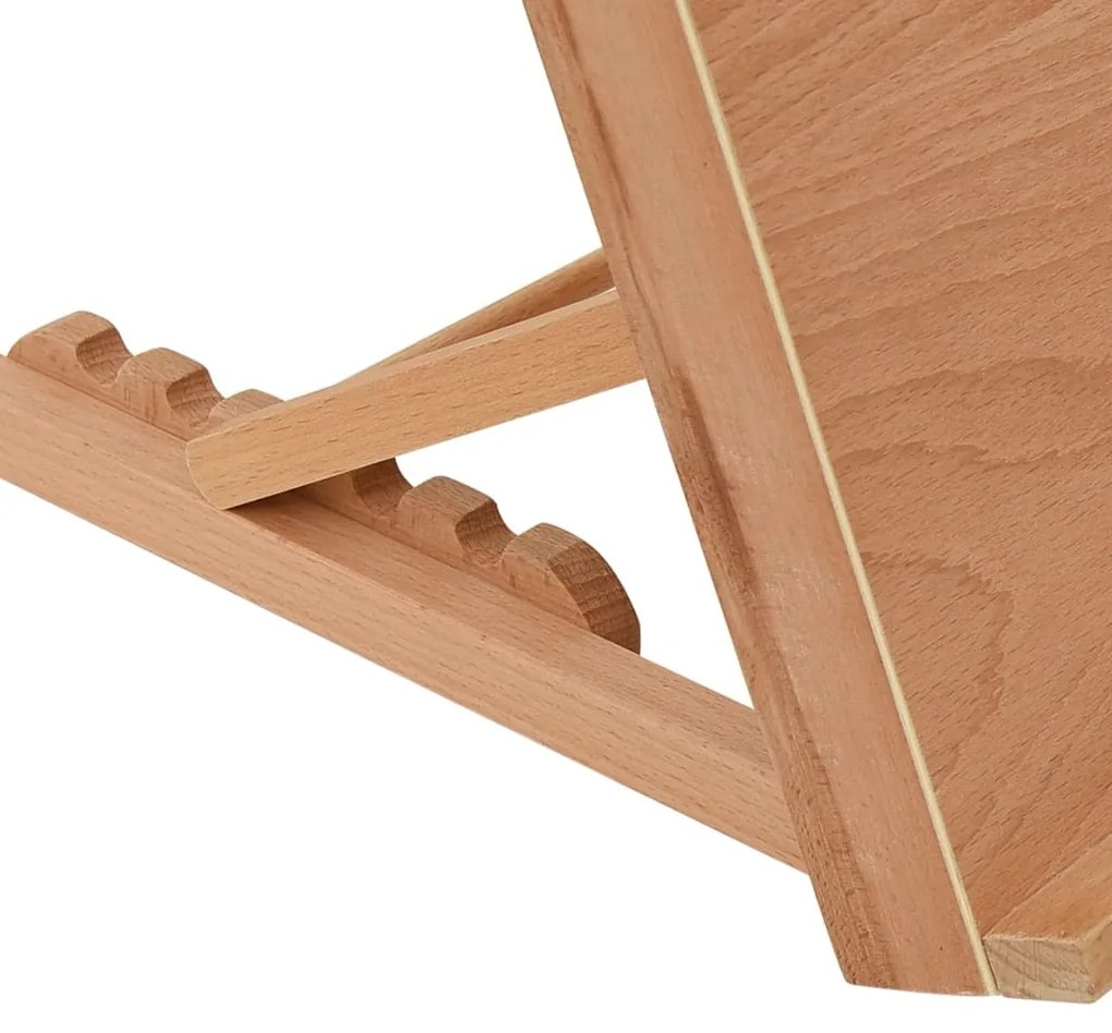 Cavalete de mesa 65x48x7 cm madeira de faia maciça