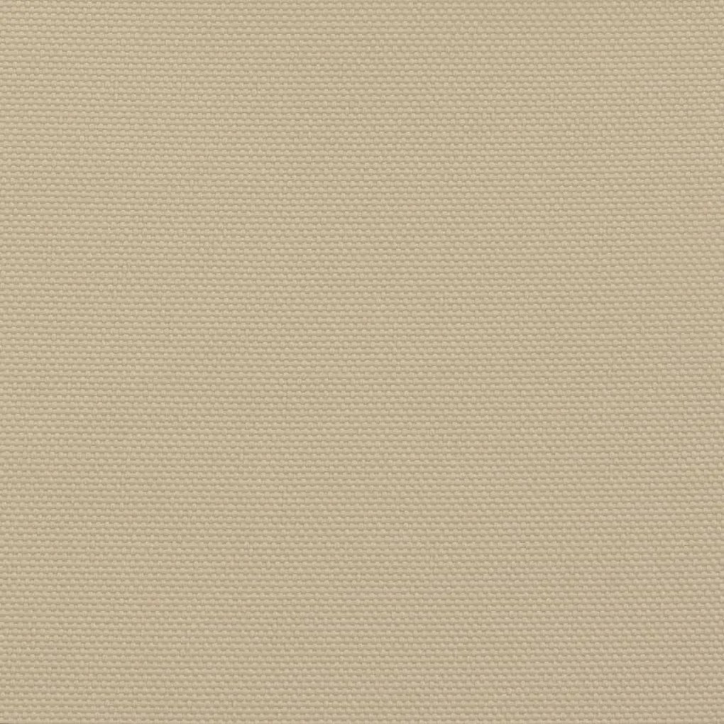 Tela de varanda 75x700 cm 100% poliéster oxford bege