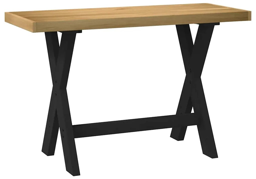 Secretária NOAIN com pernas forma X 120x50x75 cm pinho maciço