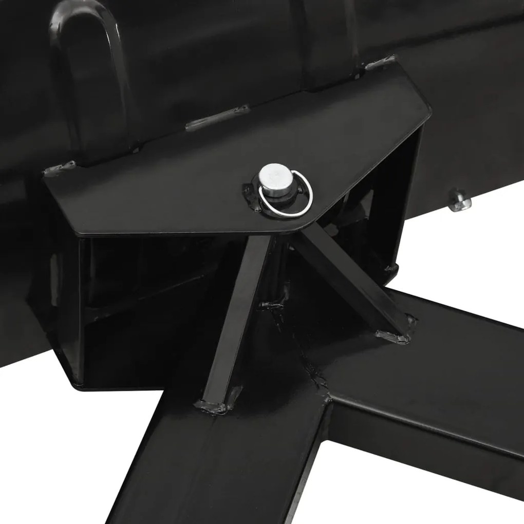 Limpa-Neves para Empilhador - 150x38 cm - Cor Preto