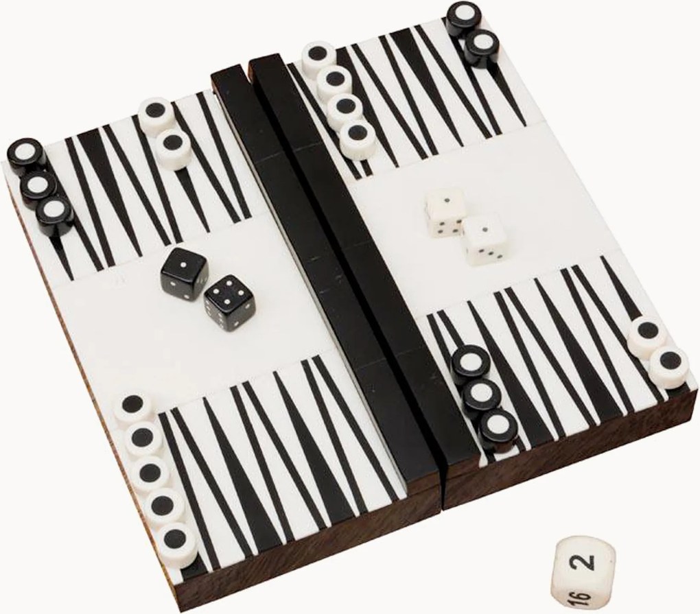 Jogo de gamão Elegant, 36 peças