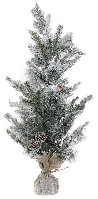 Árvore de Natal DKD Home Decor PVC Nevado (45 x 18 x 80 cm)