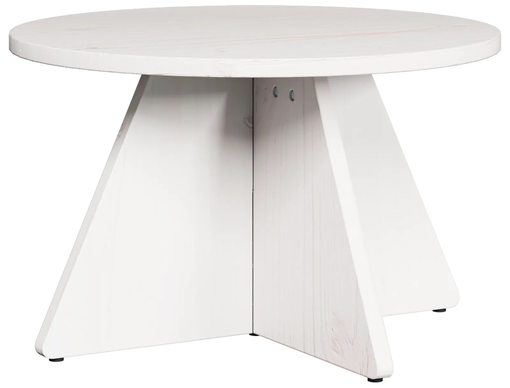 Conjunto de Mesas de Café 3 pcs Branco 49 x 49 x 30 cm