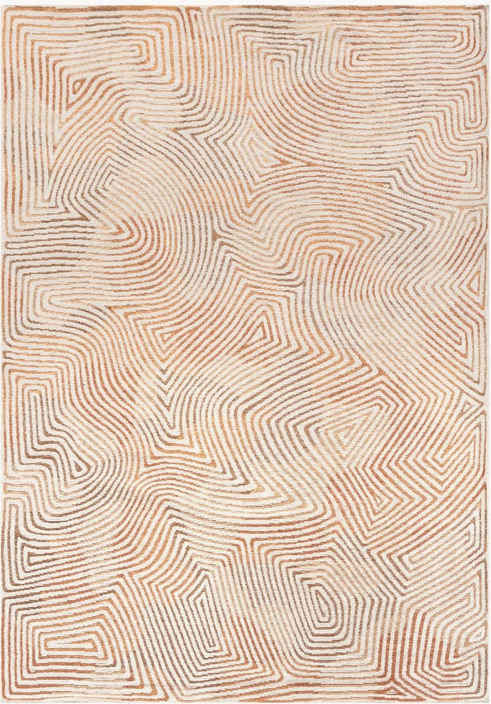 Tapete em jacquard lavável para interior e exterior Coral