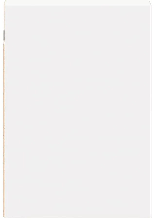 Móvel de parede para TV com luzes LED 100x31x45 cm branco
