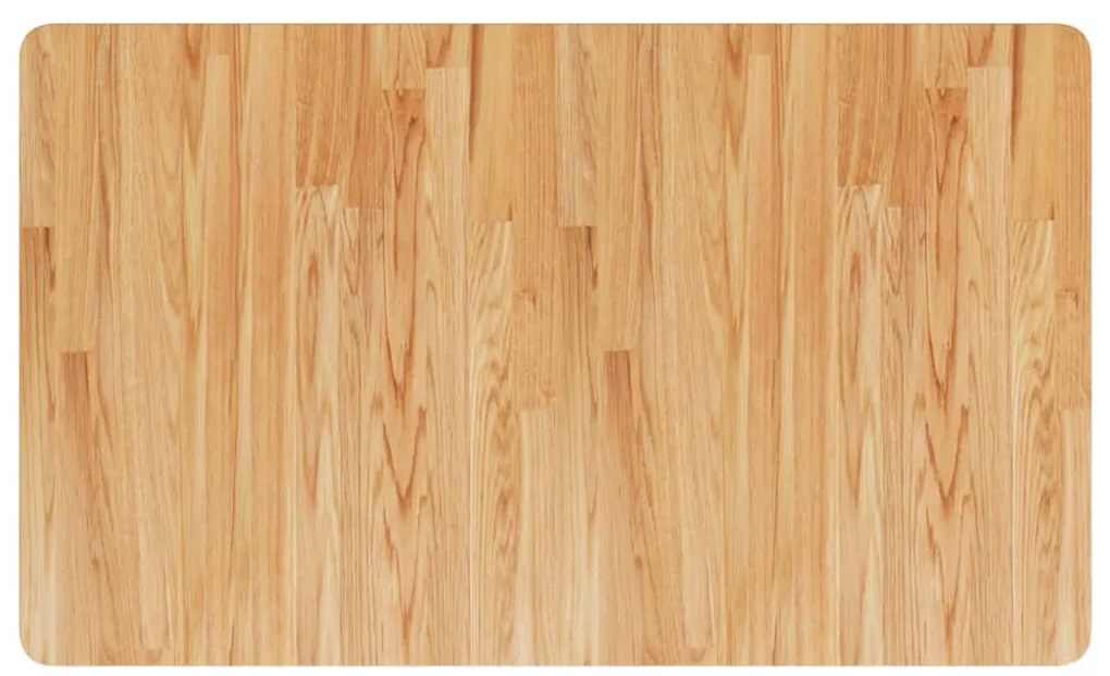 Bancada p/ WC 100x60x2,5 cm madeira tratada castanho-claro