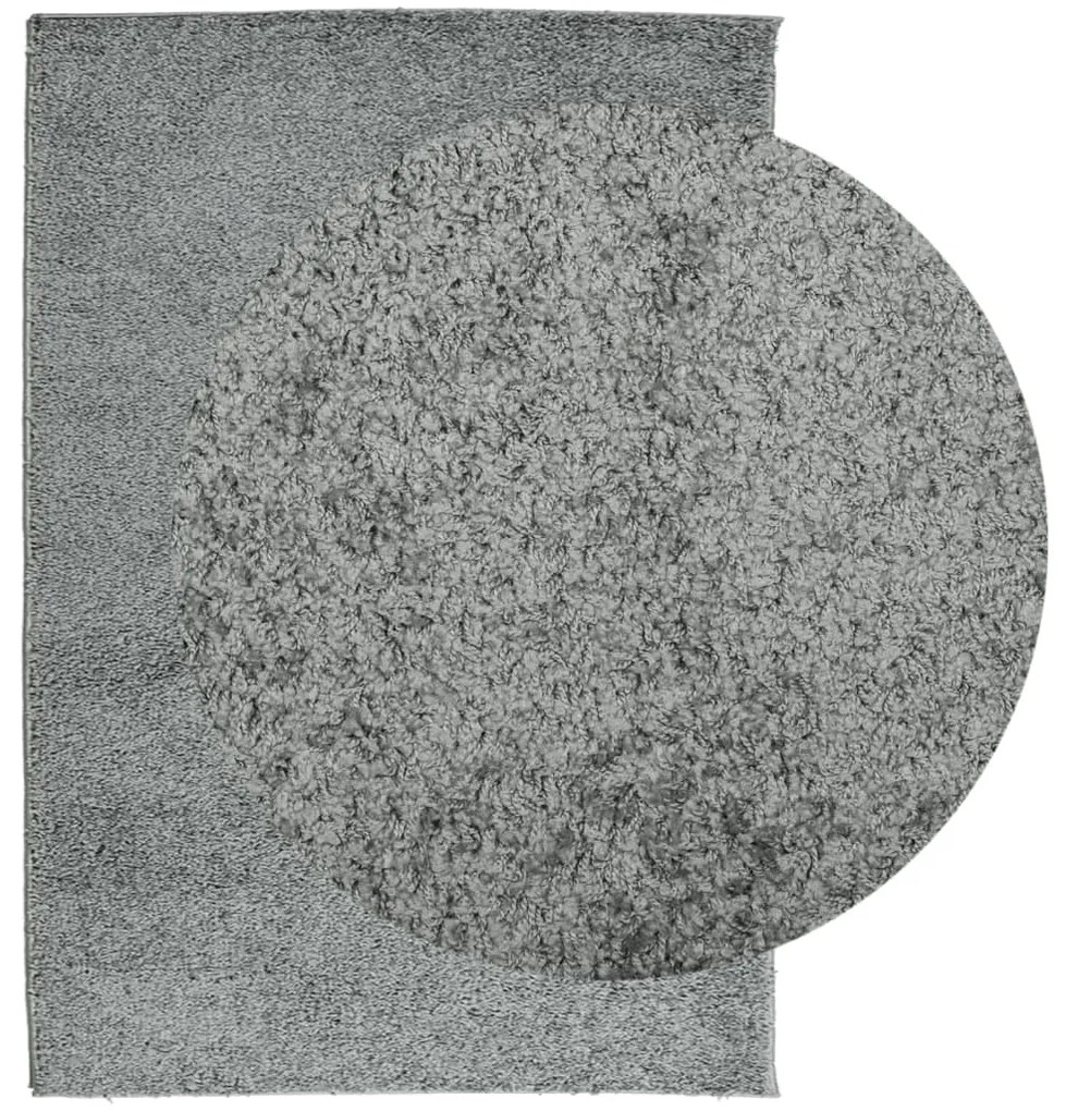 Tapete shaggy de pelo alto PAMPLONA 160x230 cm verde