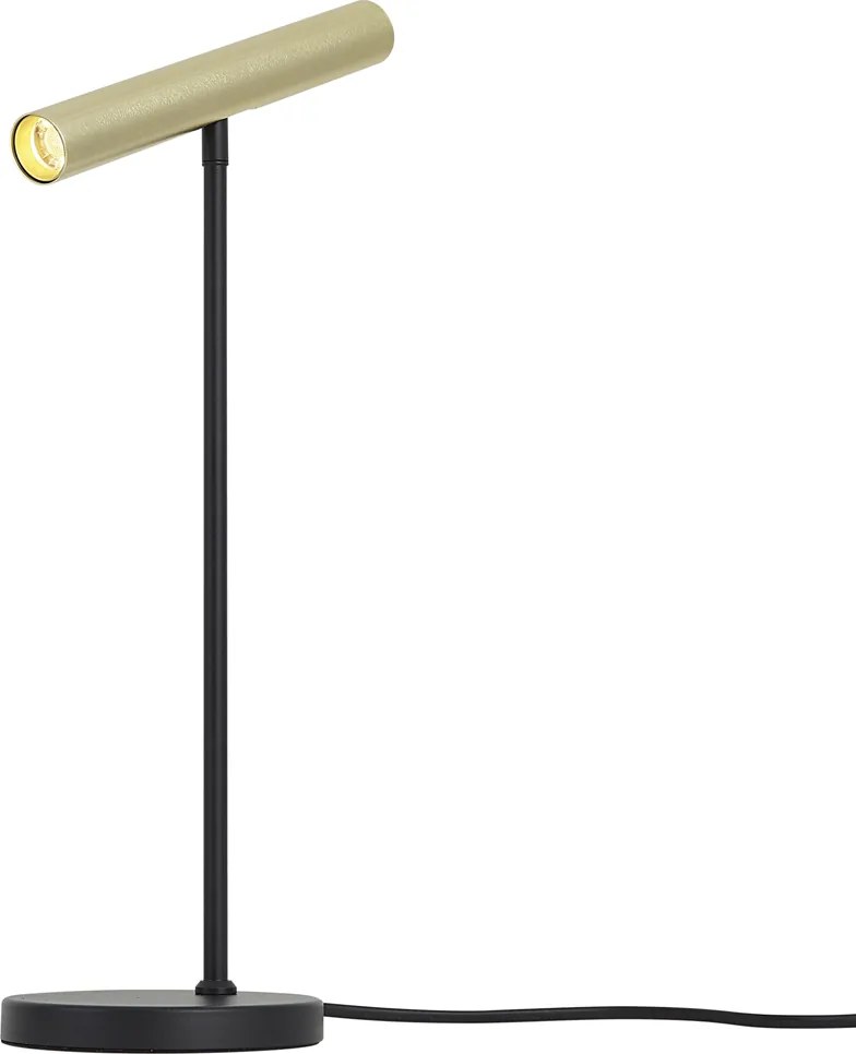 Candeeiro de Mesa Moderno Dourado Incl. LED com Dimmer de Toque - Neva