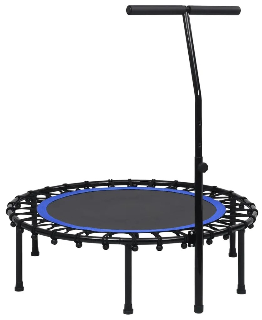 92488 vidaXL Trampolim com pega 102 cm