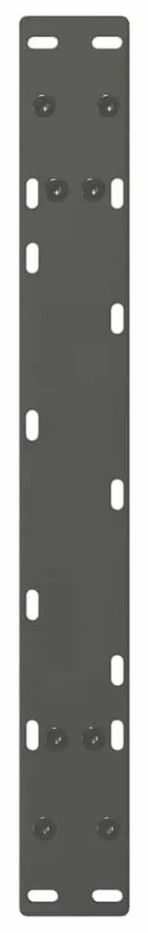 Pés para mesa de centro em formato A, 2 peças, antracite, 60x(30-31) c