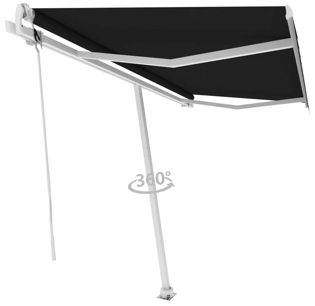 Toldo automático independente 450x350 cm antracite