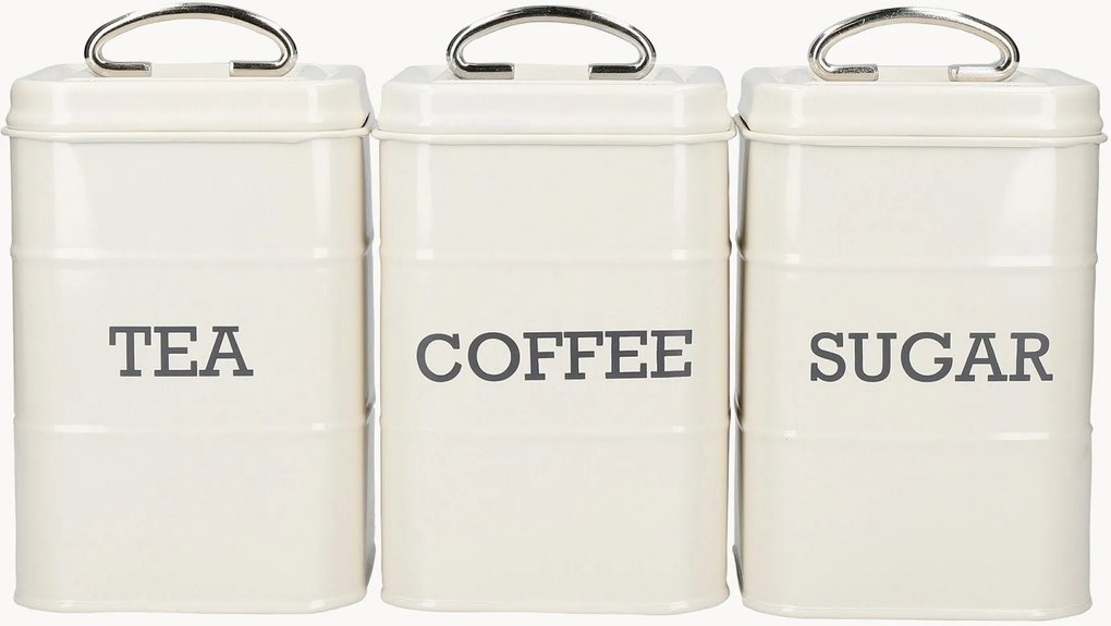 Caixas para alimentos Living Nostalgia, conjunto de 3