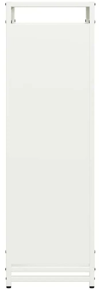 Suporte para lenha 44x28x90 cm aço laminado a frio branco