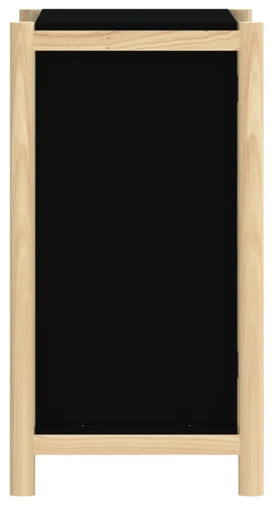 Aparador 62x38x70 cm derivados de madeira preto