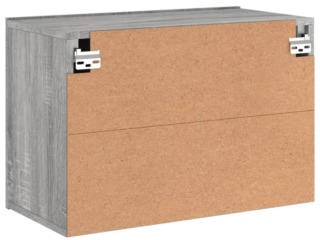 Móvel de parede para TV 60x30x41 cm cinzento sonoma