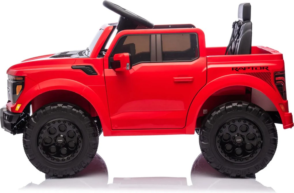 Carrinha Infantil bateria 12V Ford Raptor Vermelha