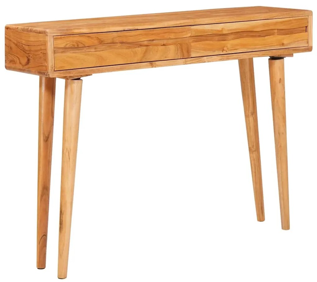 vidaXL Aparador Castanho 110 x 30 x 80 cm Madeira Sólida de Acácia