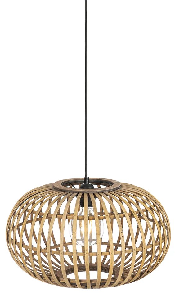 Candeeiro de suspensão oriental bambu 44 cm - Amira Oriental