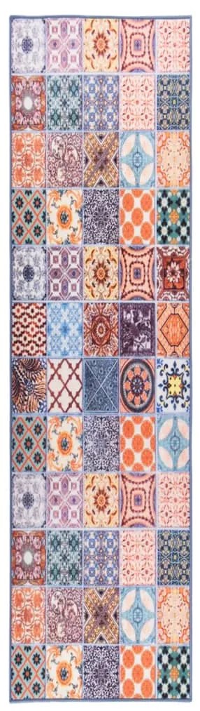 vidaXL Tapete/passadeira 80x300 cm mosaicos