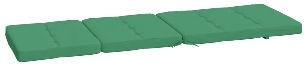 Almofadões p/ cadeira de terraço 2 pcs tecido oxford verde