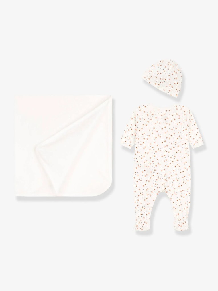 Conjunto para recém-nascido - Petit Bateau branco