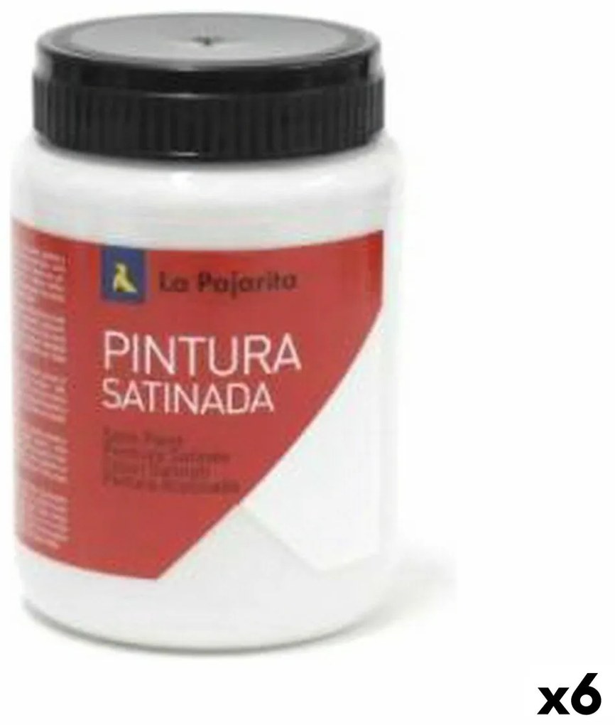 Têmpera La Pajarita L-19 Cinzento Acetinado Escolar (35 Ml) (6 Unidades)