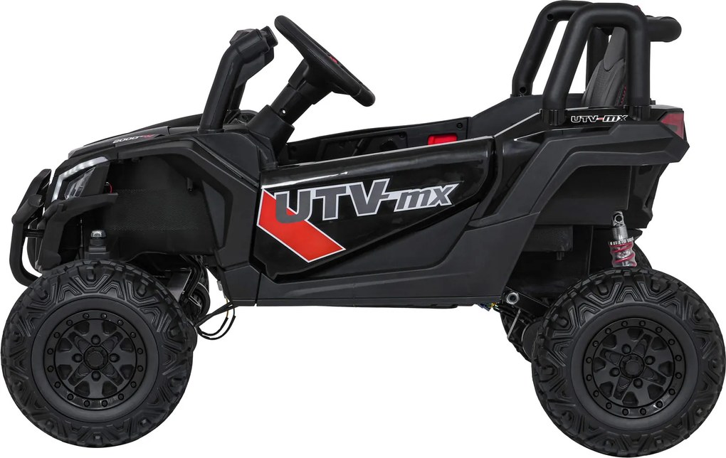 Buggy elétrico para Crianças 12V 4x4 Madman UTV-MX Rodas de espuma EVA Preto