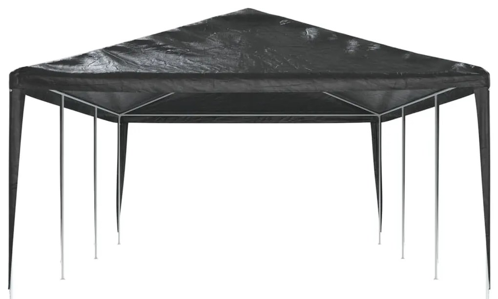 Tenda para festas 4x9 m 90 g/m² antracite