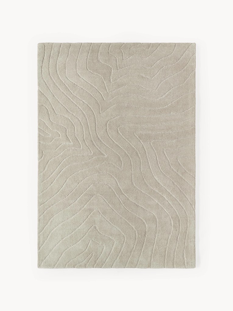 Tapete em lã artesanal Aaron