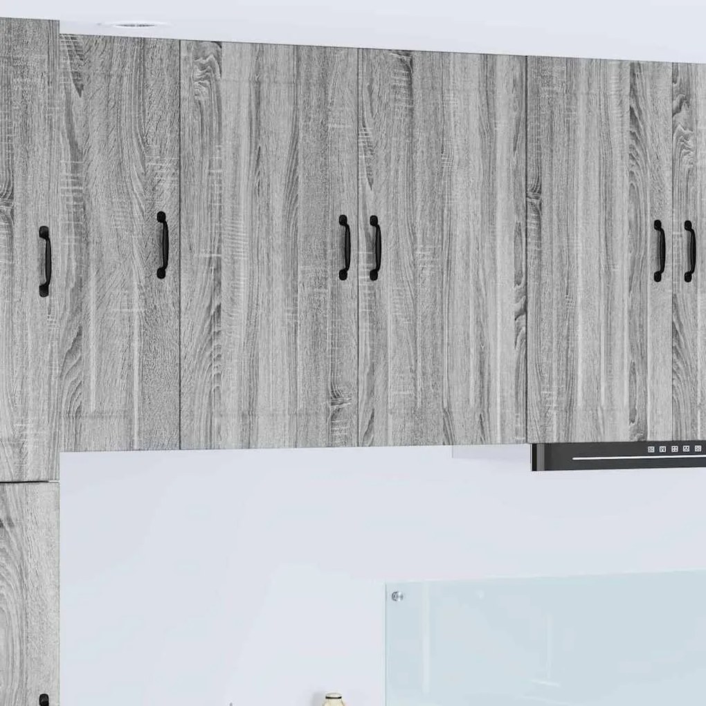 vidaXL Armário de Cozinha Cinza Sonoma 80 x 31 x 80 cm